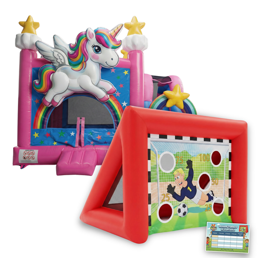 Insuflável de Saltos + Baliza