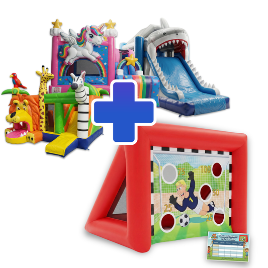 Insuflável de Saltos + Baliza